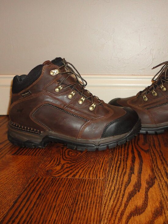 IRISH SETTER Boots by Red Wing Men\'s Steel Toe Brown Safety Boots Size 9.5 main image 9